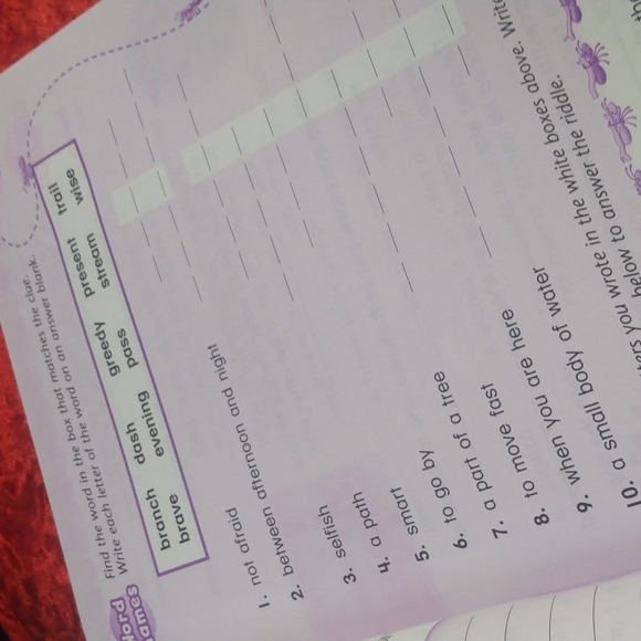 Vocabulary workshop level purple grades 1-2 - Picture 8 of 16